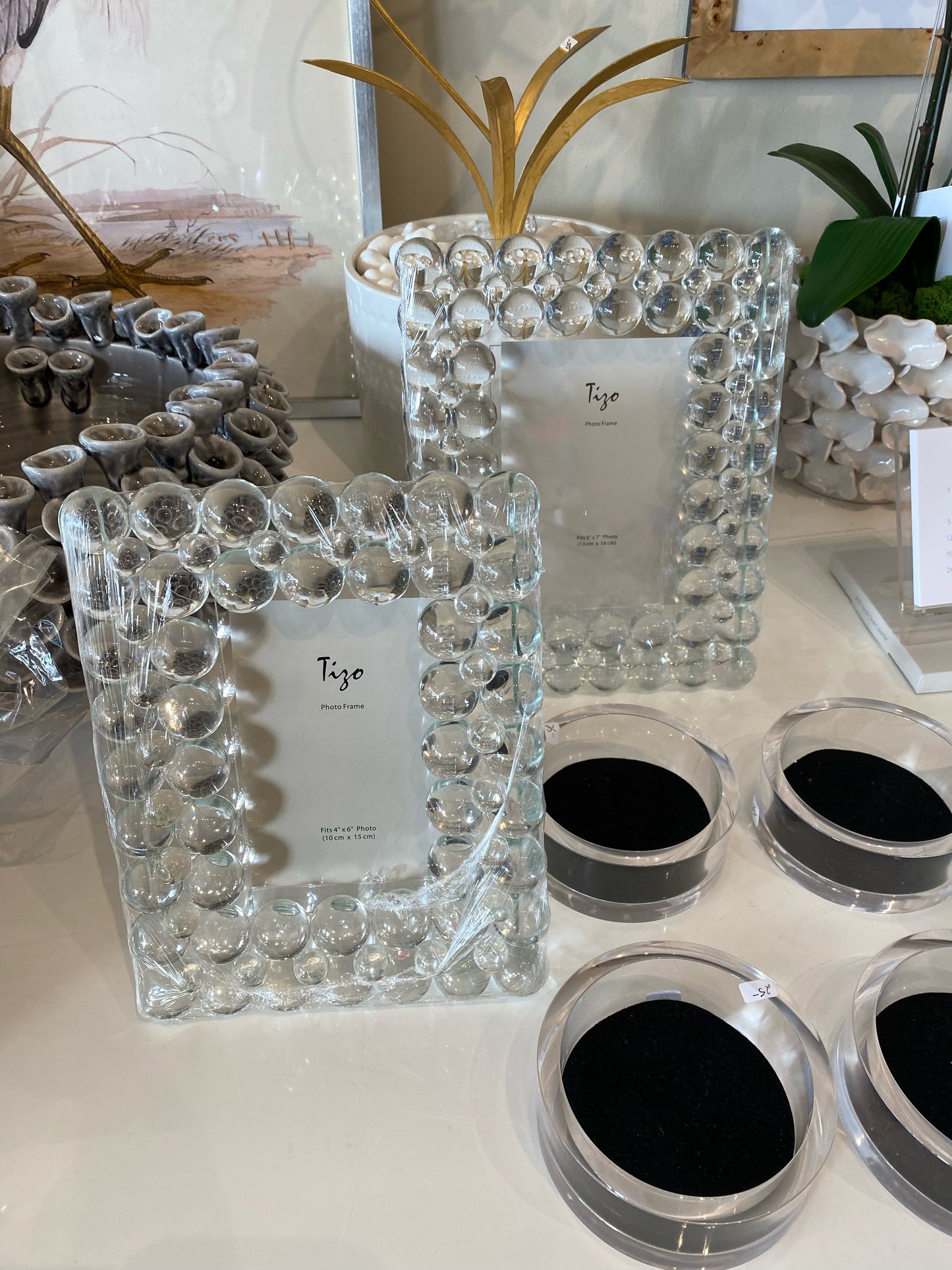 Bubble Crystal Frame