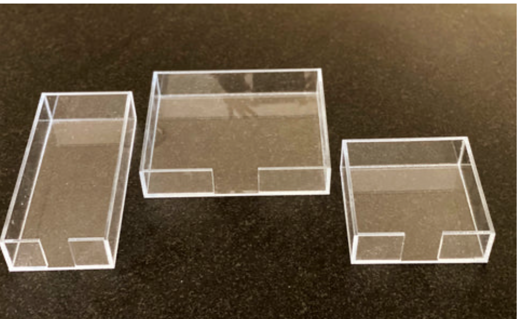 Lucite Notepad Holders