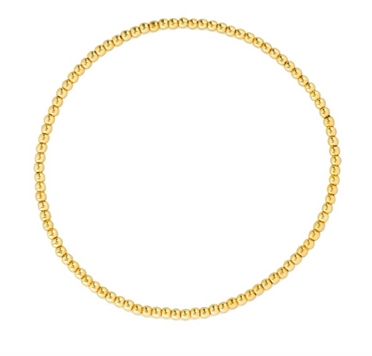 Small bead bracelet- 14k gold fill